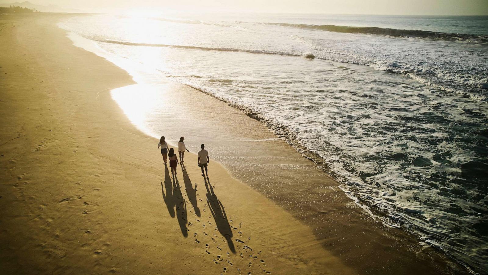 STOCK PHOTO: A family on a vacation