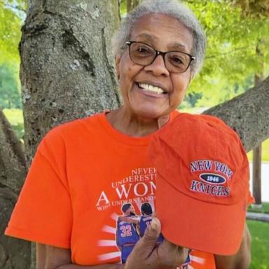 PHOTO: Lavert Henderson-Hobbs is a New York Knicks superfan.