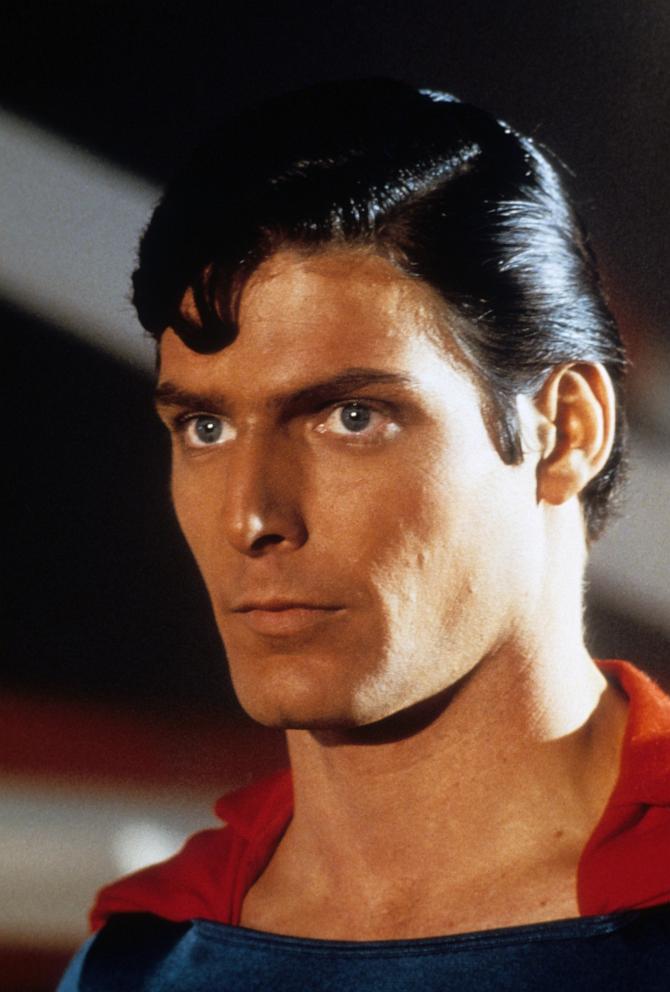PHOTO: Christopher Reeve as Superman in a scene from the film, "Superman," 1978. 
