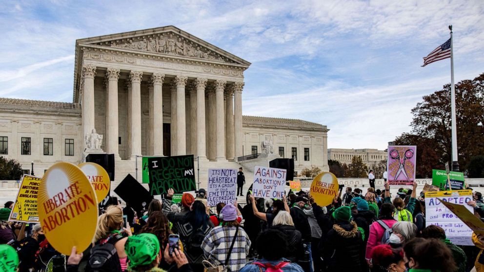 VIDEO: Supreme Court hears blockbuster case aimed at overturning Mississippi law 