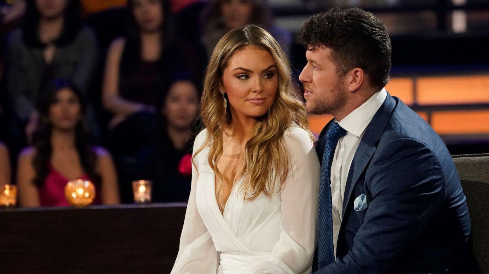 PHOTO: Susie Evans and Clayton Echard on the finale of "The Bachelor" season 26.