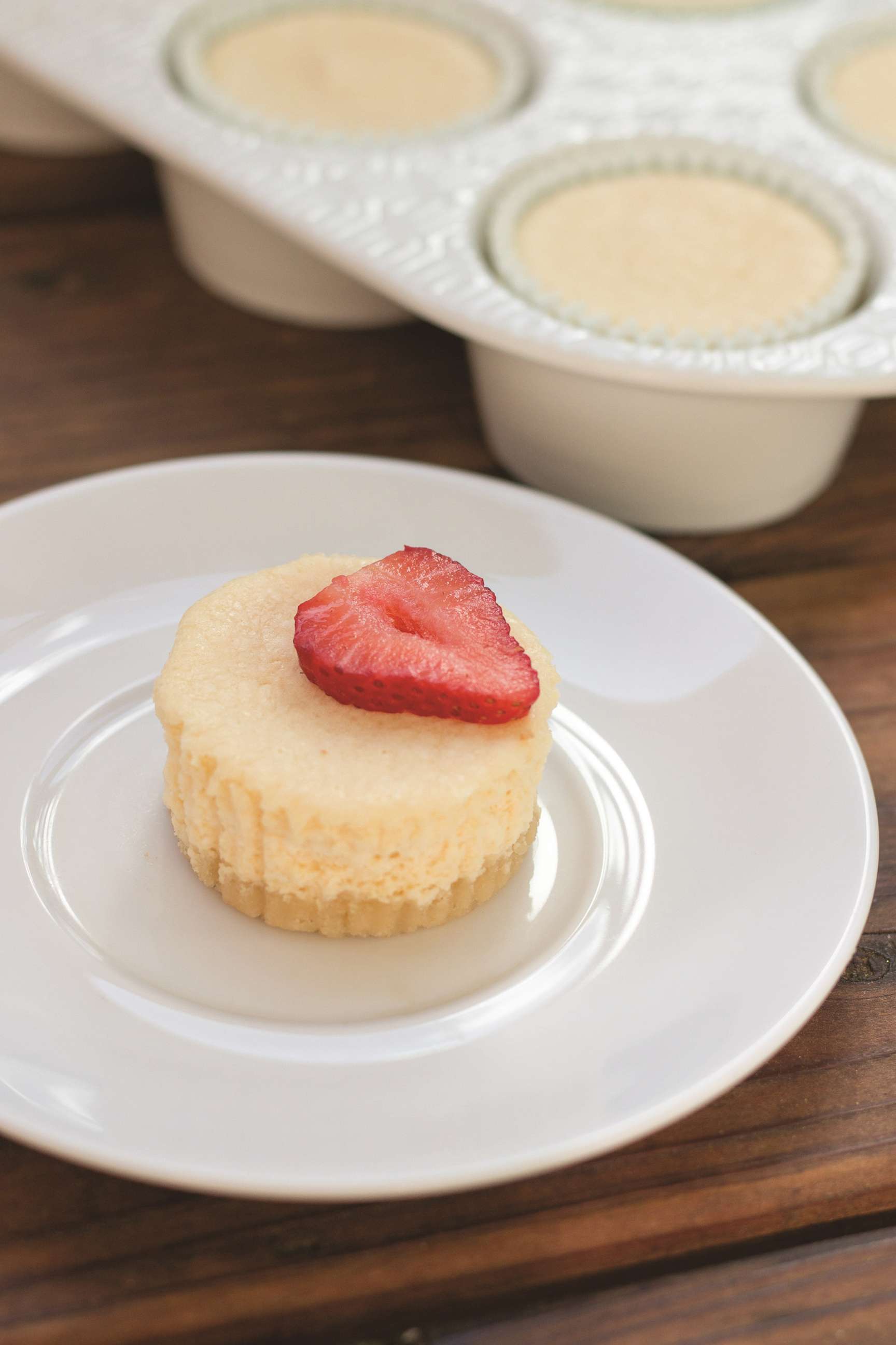 PHOTO: "Simply Keto" author Suzanne Ryan's recipe for mini cheesecakes.