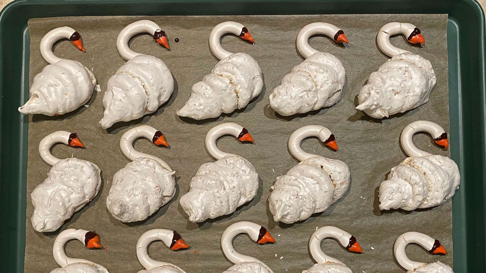 PHOTO: Pastry Chef Claire Saffitz's vanilla coconut meringue swan cookies.