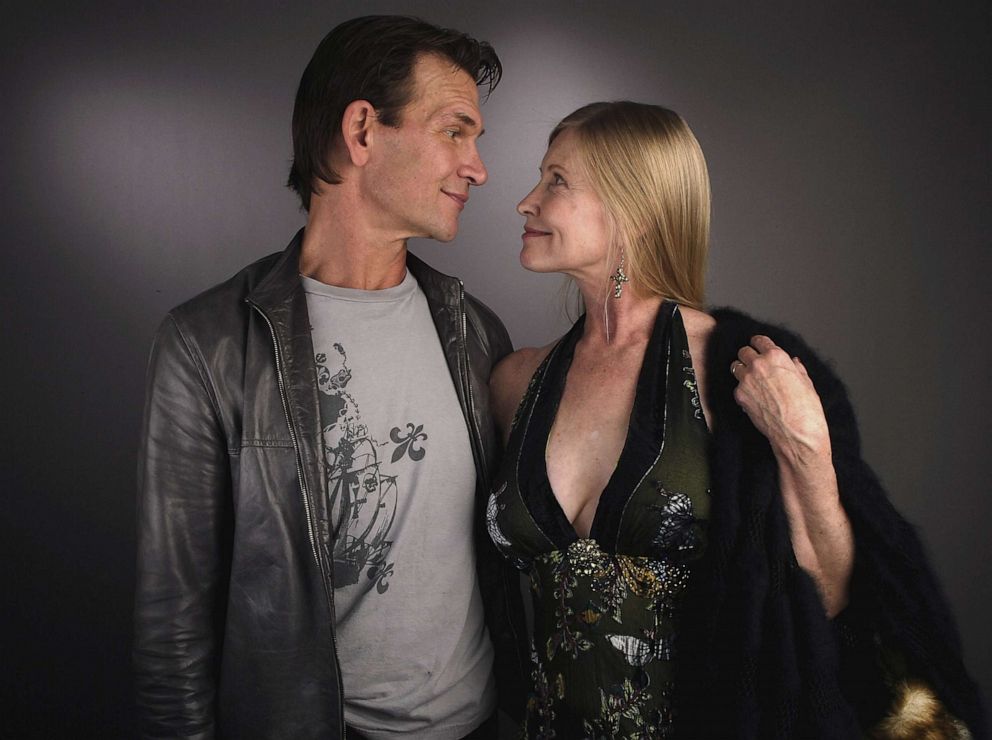 PHOTO: Patrick Swayze and his wife Lisa Niemi pose for a portrait, Nov. 5, 2005, in Hollywood, Calif.
