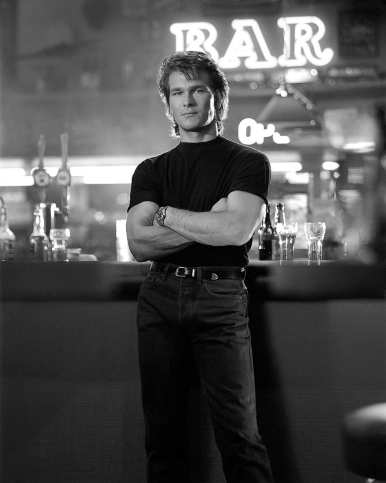PHOTO: Actor Patrick Swayze poses for a "Road House" portrait circa. 1989 in Los Angeles. 