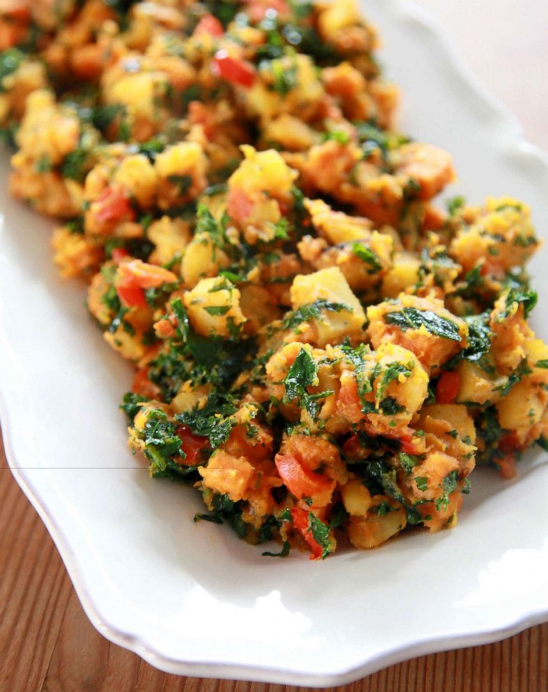PHOTO: Sweet potato hash from The Ranch cookbook "Food Food Food." 