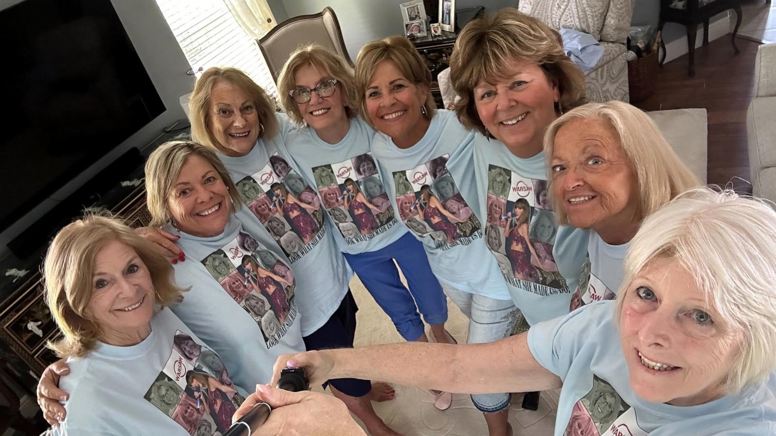 PHOTO: Left to right: Lin, Dorice, Elaine, Margaret, Vicki, Donna, Lisa, Barbara