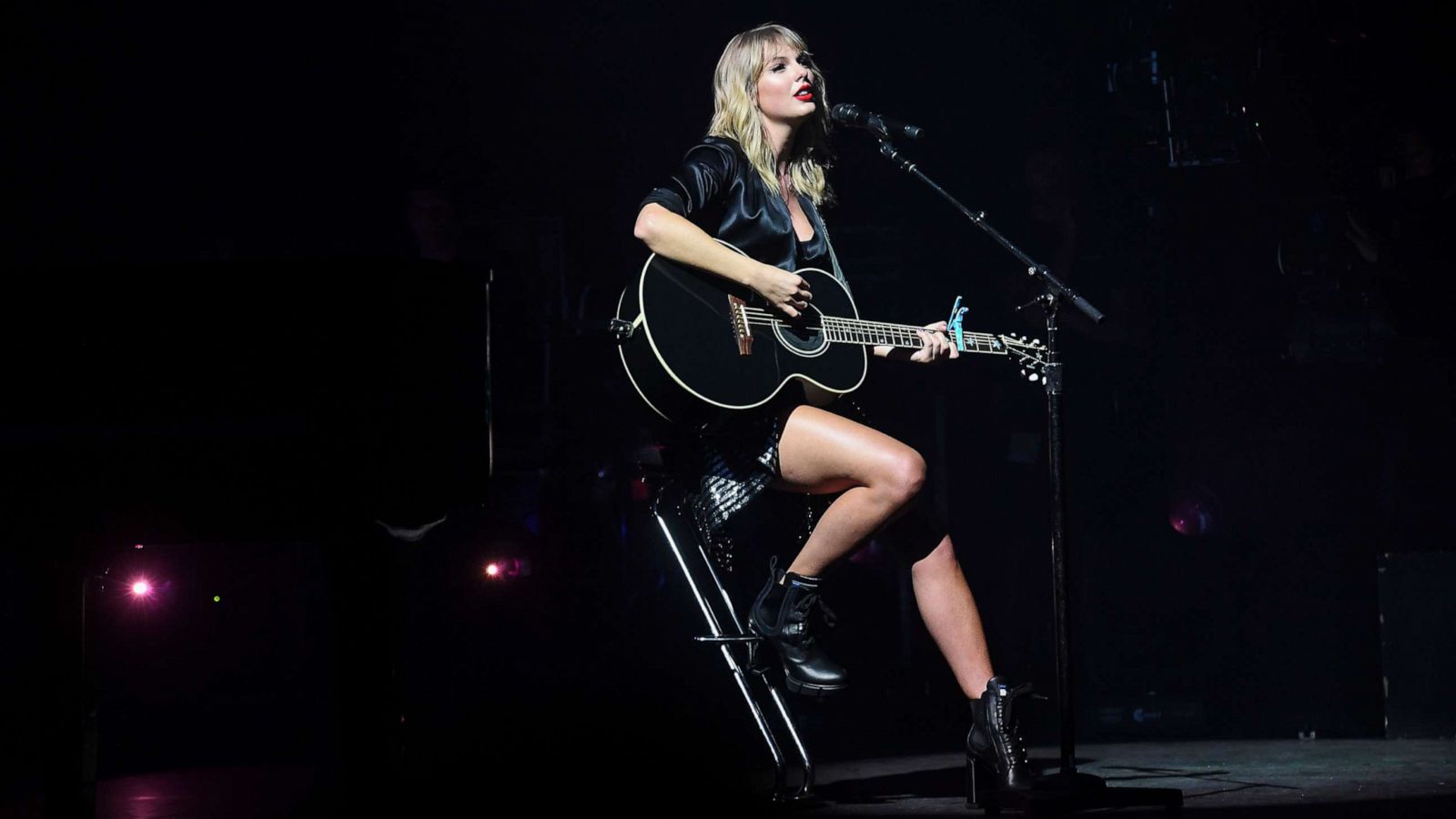 PHOTO: Taylor Swift performs during the "City of Lover" concert, Sept. 9, 2019, in Paris.