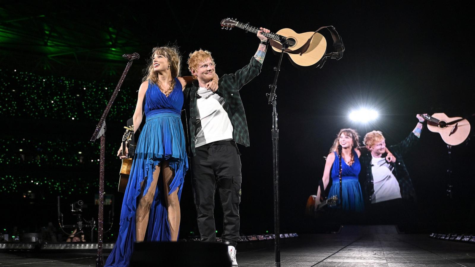 Ed Sheeran shares his favorite memory with Taylor Swift - ABC News