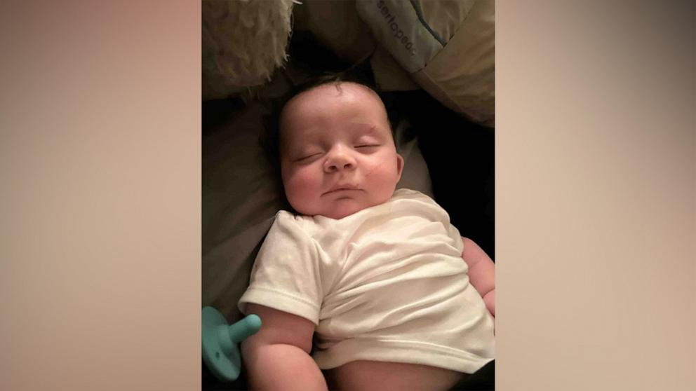 PHOTO: Sydney Moore’s 4-month-old son Lord survived a tornado that decimated the family’s home in Clarksville, Tennessee.