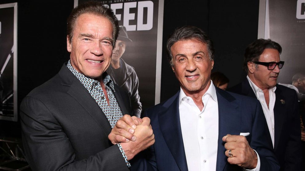 Sylvester Stallone Shows Off His Stunning Daughters at 'Creed' Premiere