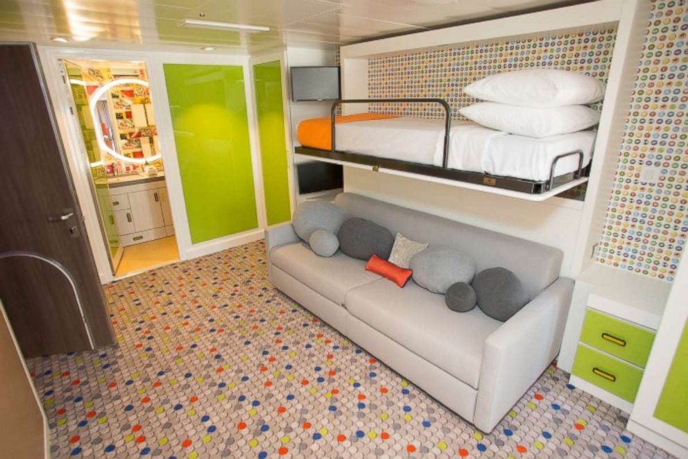 PHOTO: The Ultimate Family Suite includes a colorful bedroom for the kids. 