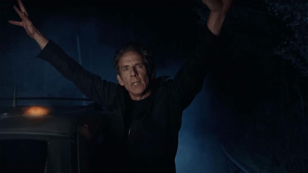 PHOTO: Ben Stiller stars in SZA's new music video, 'Drive', Dec. 2024.