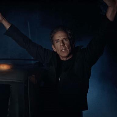 PHOTO: Ben Stiller stars in SZA's new music video, 'Drive', Dec. 2024.