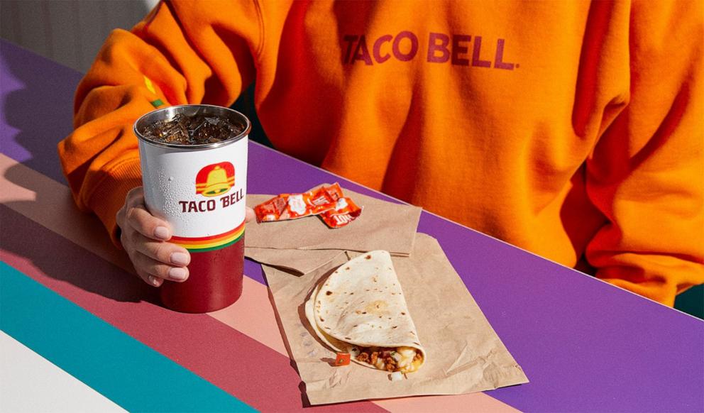 PHOTO: The Decades Menu is available at Taco Bell for a limited-time bringing back 5 hit menu items and retro-inspired merch.