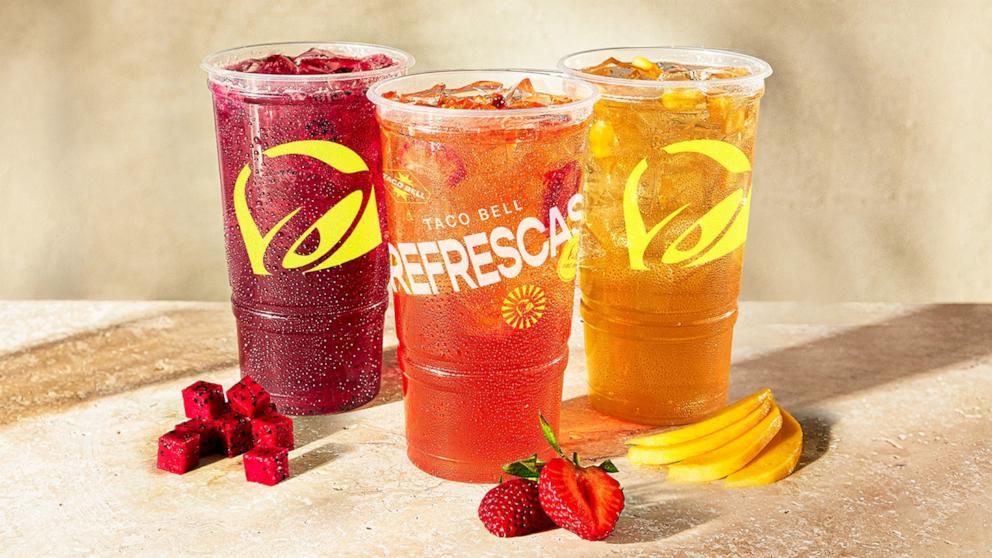 PHOTO: Taco Bell launched a new Refrescas drink lineup for a premium beverage offering.
