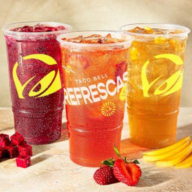 PHOTO: Taco Bell launched a new Refrescas drink lineup for a premium beverage offering.