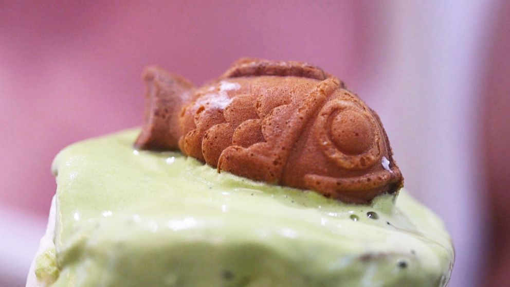 PHOTO: The fish is a symbol of good luck in Japanese culture, and a theme in many of Taiyaki's dishes.