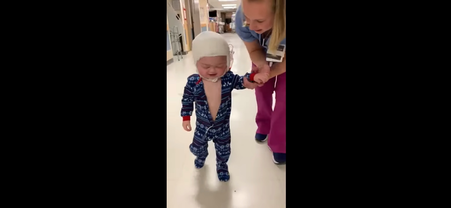 PHOTO: Branson had received a seven-hour procedure in an attempt to correct craniosynostosis--a condition in which joints between the bones of the skull close too early, causing problems with normal brain and skull growth.