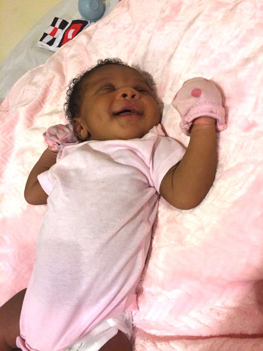 PHOTO: Seen in this undated photo is 1-month-old Taliyah Hill, daughter of Larresha Plummer, 18, of Chicago, Illinois. 
