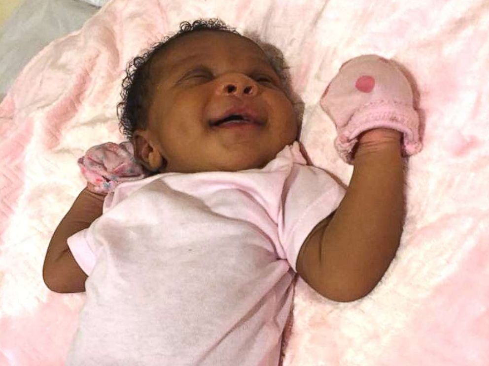 PHOTO: Seen in this undated photo is 1-month-old Taliyah Hill, daughter of Larresha Plummer, 18, of Chicago, Illinois. 