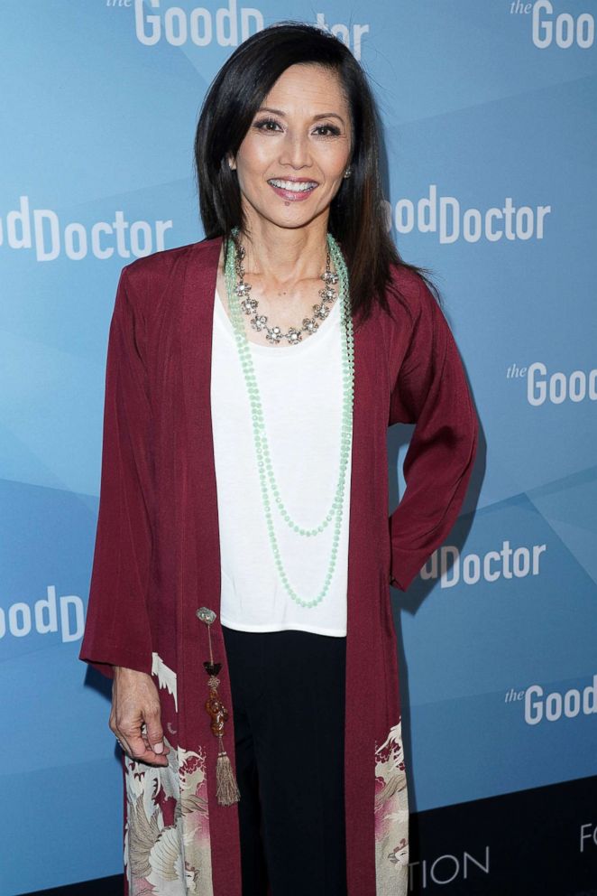 PHOTO: Actor Tamlyn Tomita attends For Your Consideration Event for ABC's "The Good Doctor" at Sony Pictures Studios, May 22, 2018, in Culver City, Calif.