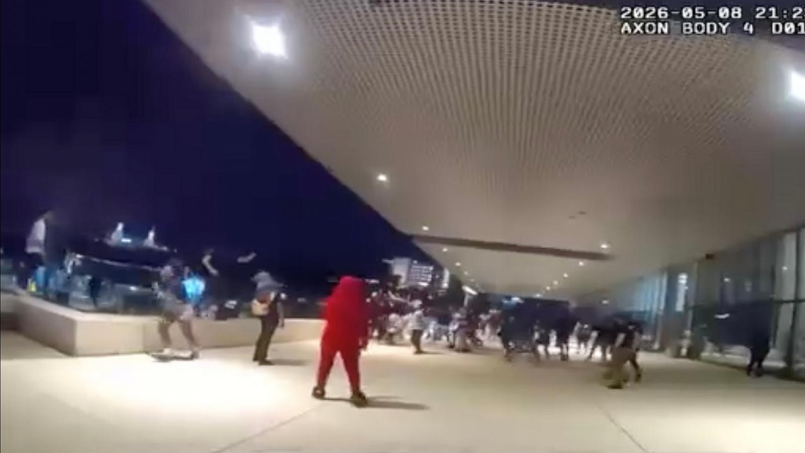 PHOTO: The Tampa Police Department responded to a “teen takeover” at a park on May 9 and arrested 22 youths between the ages of 12 and 21 following fights and disruptions.