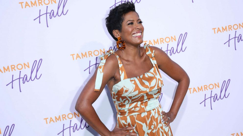 PHOTO:Tamron Hall arrives to Soho House in Beverly Hills for the ABC All-Star Party and Interview Opportunity, Aug. 5, 2019.