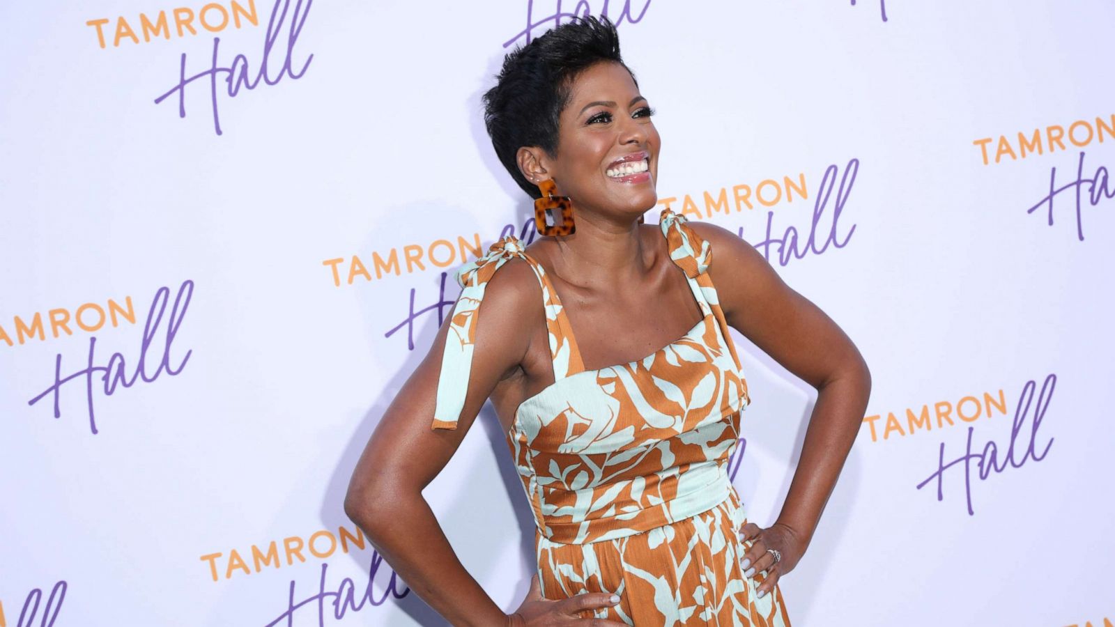 PHOTO:Tamron Hall arrives to Soho House in Beverly Hills for the ABC All-Star Party and Interview Opportunity, Aug. 5, 2019.