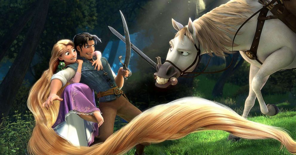 PHOTO: A scene from "Tangled."