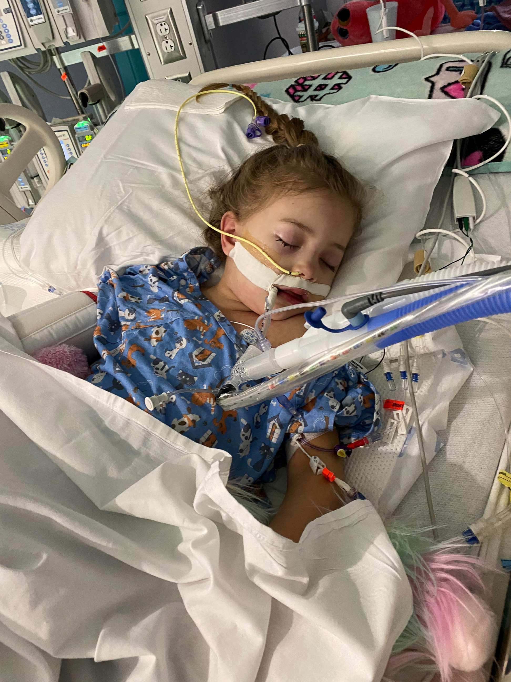 PHOTO: Peyton Copeland, 5, was hospitalized with Multisystem Inflammatory Syndrome in Children (MIS-C), a rare post-COVID illness.
