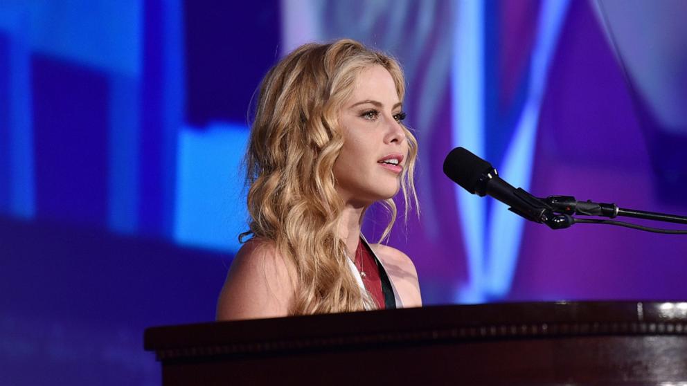 PHOTO: In this Sept. 12, 2016, file photo, figure skater Tara Lipinski speaks at an event in New York.