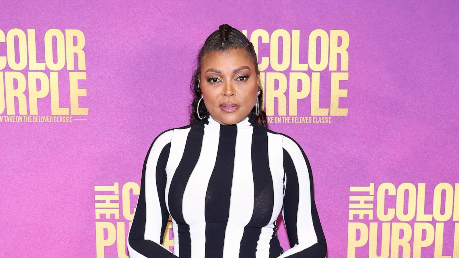 PHOTO: Taraji P. Henson attends a screening event for The Color Purple at National Museum Of African American History & Culture on December 13, 2023 in Washington, DC.