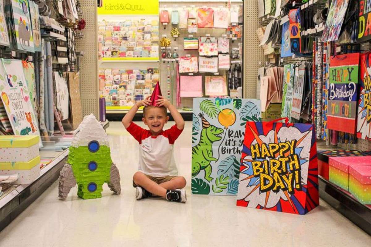 PHOTO: Cooper's mom, Hannah Rickman, spent the day photographing her son's celebration at Target.
