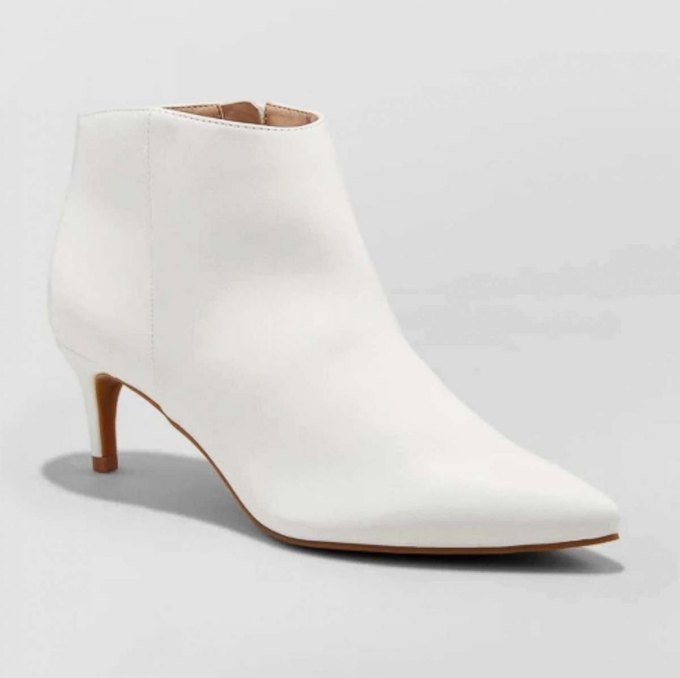 PHOTO: A New Day, Dominque Pointed Kitten Heel Booties