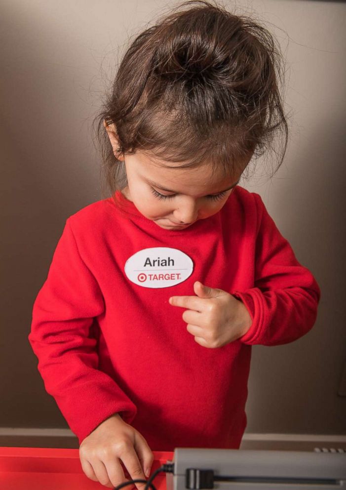 PHOTO: Renee Doby-Becht of Milwaukee, Wisconsin, posted photos of her daughter Ariah's play area on Facebook where it was shared nearly 9,000 times.