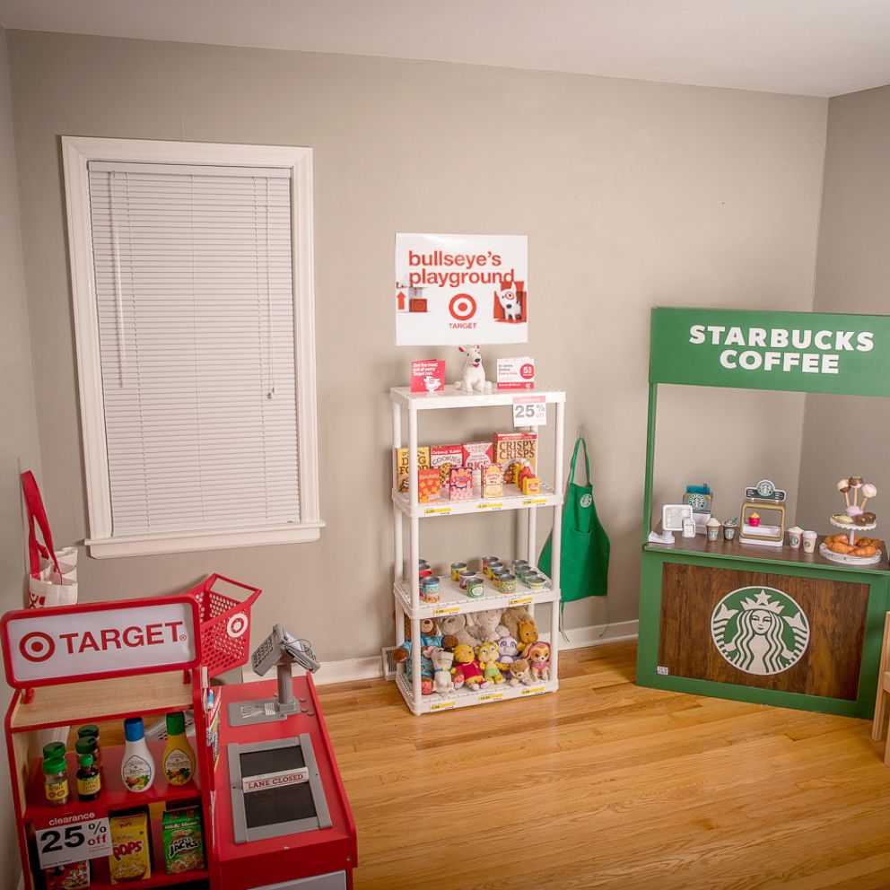 VIDEO: Mom's epic Target and Starbucks playroom gets ovation on social media 