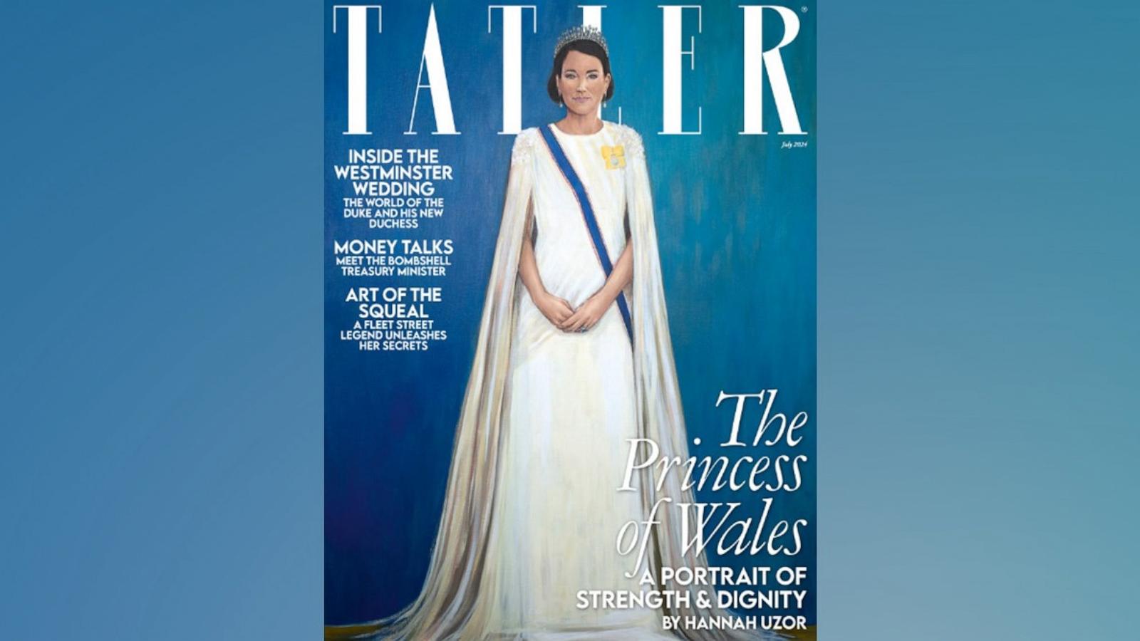 PHOTO: The Princess of Wales is shown on the cover of Tatler Magazine.