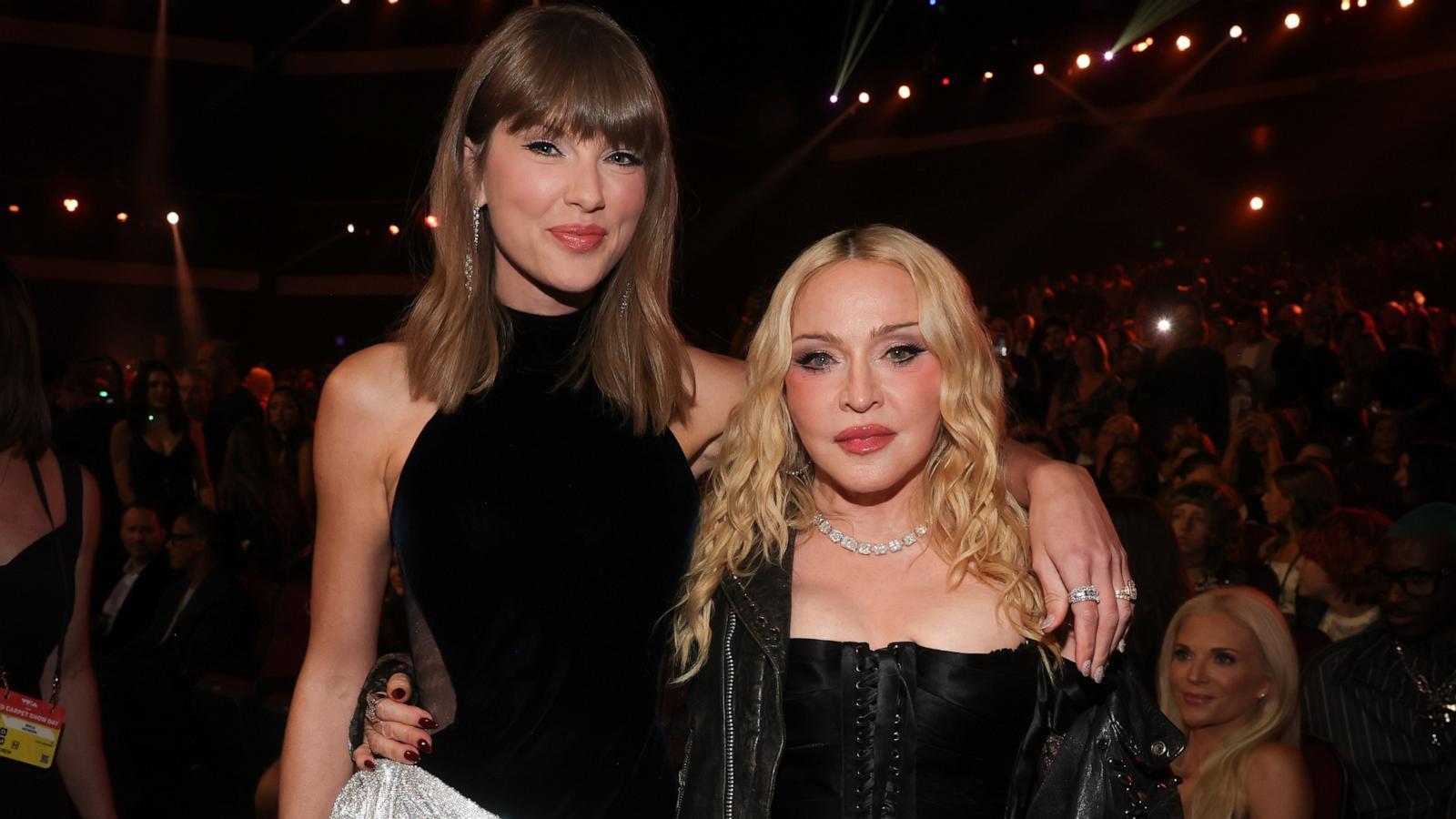 PHOTO: Taylor Swift and Madonna at The 2026 MTV Video Music Awards (VMAs), broadcasting live from the Peacock Theater on Sunday, September 27, 2026 on the CBS Television Network, and streaming live and on demand on Paramount+.