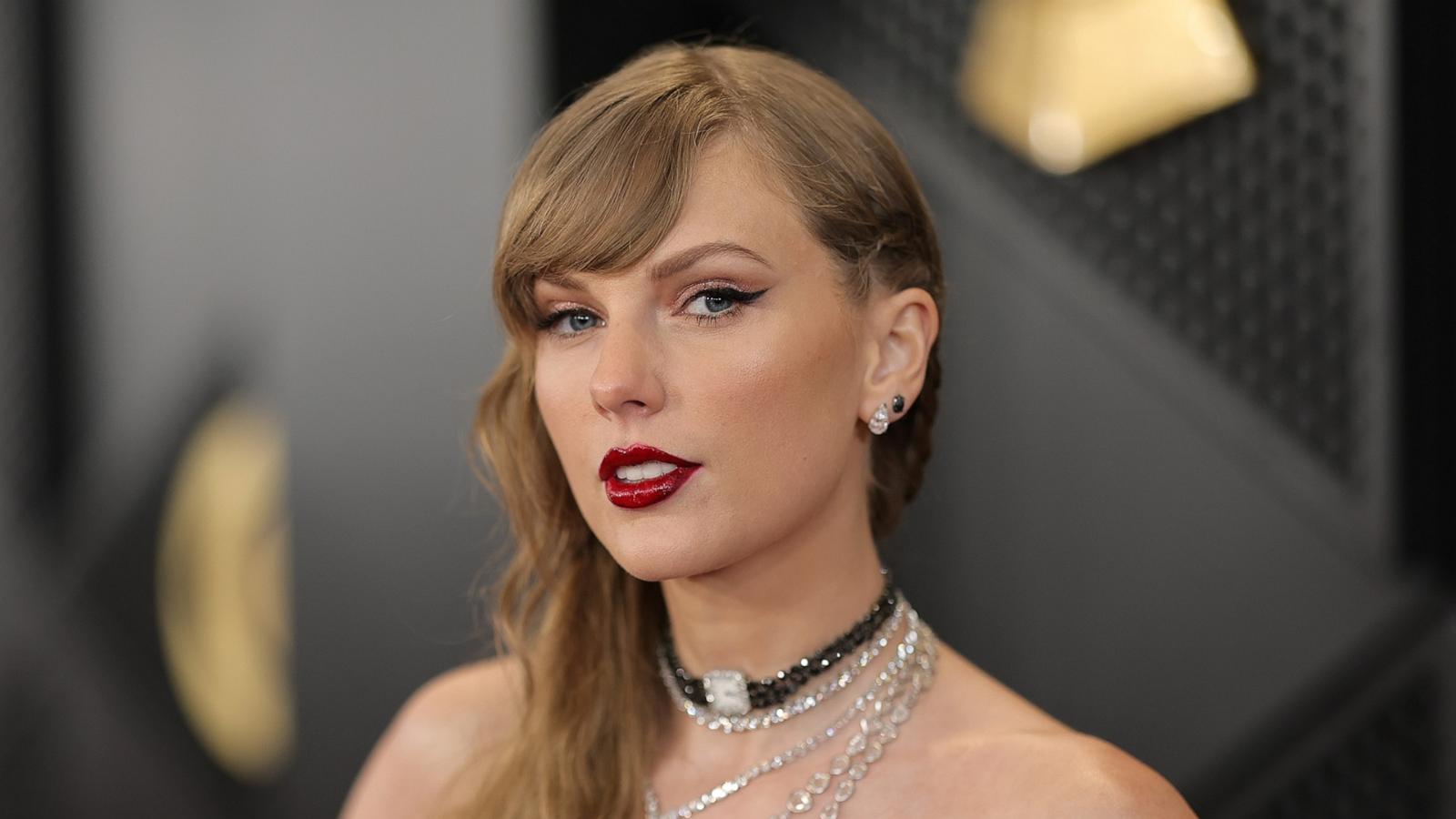 PHOTO: Taylor Swift attends the 66th GRAMMY Awards at Crypto.com Arena, Feb. 4, 2024, in Los Angeles.