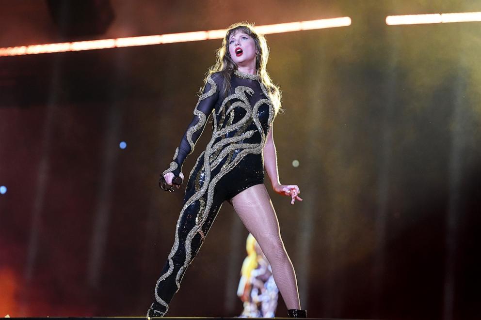 PHOTO: Taylor Swift performs onstage during "Taylor Swift | The Eras Tour" at Caesars Superdome, Oct. 25, 2024, in New Orleans. 