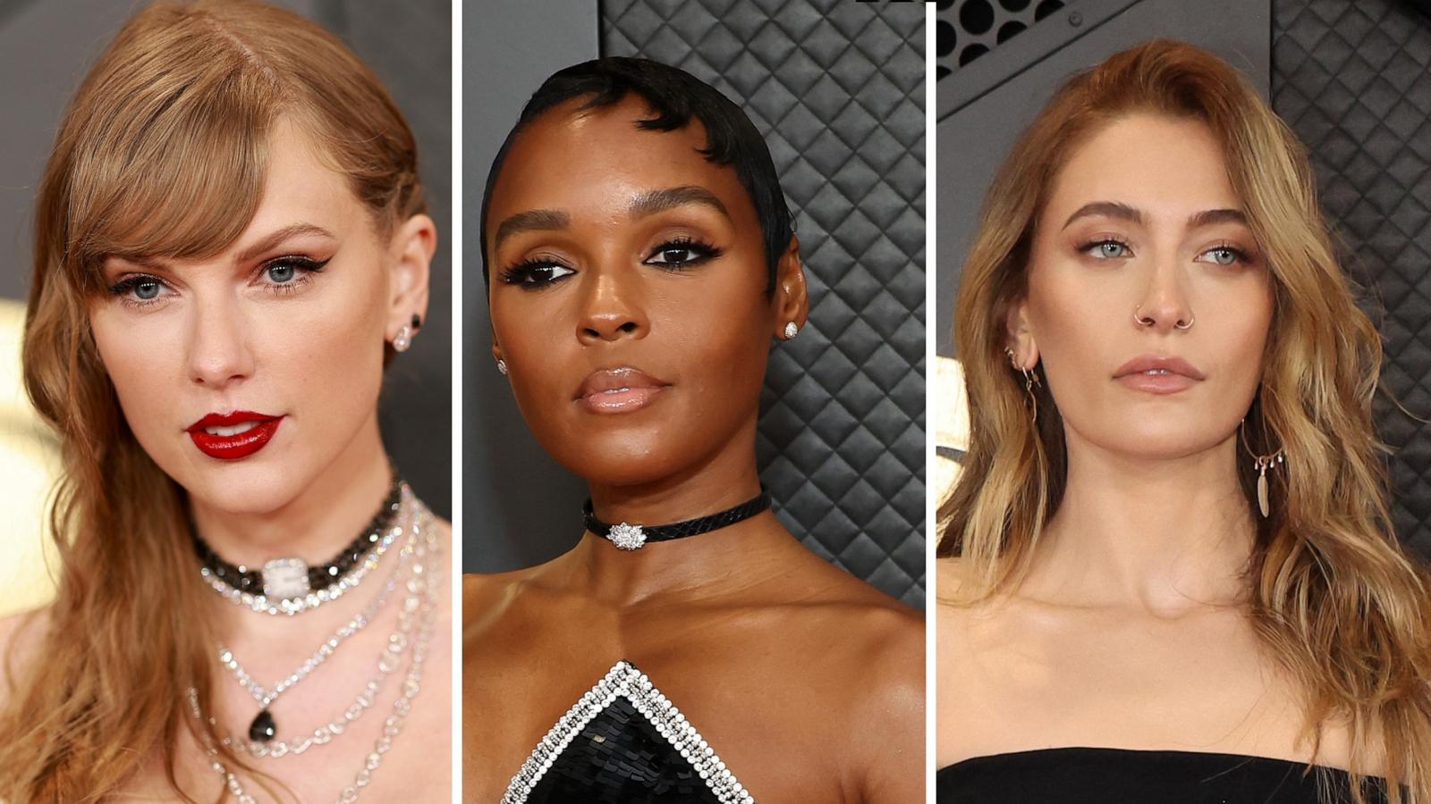 PHOTO: Taylor Swift Janelle Monae, and Paris Jackson at the 66th GRAMMY Awards at Crypto.com Arena on Feb. 4, 2024 in Los Angeles.