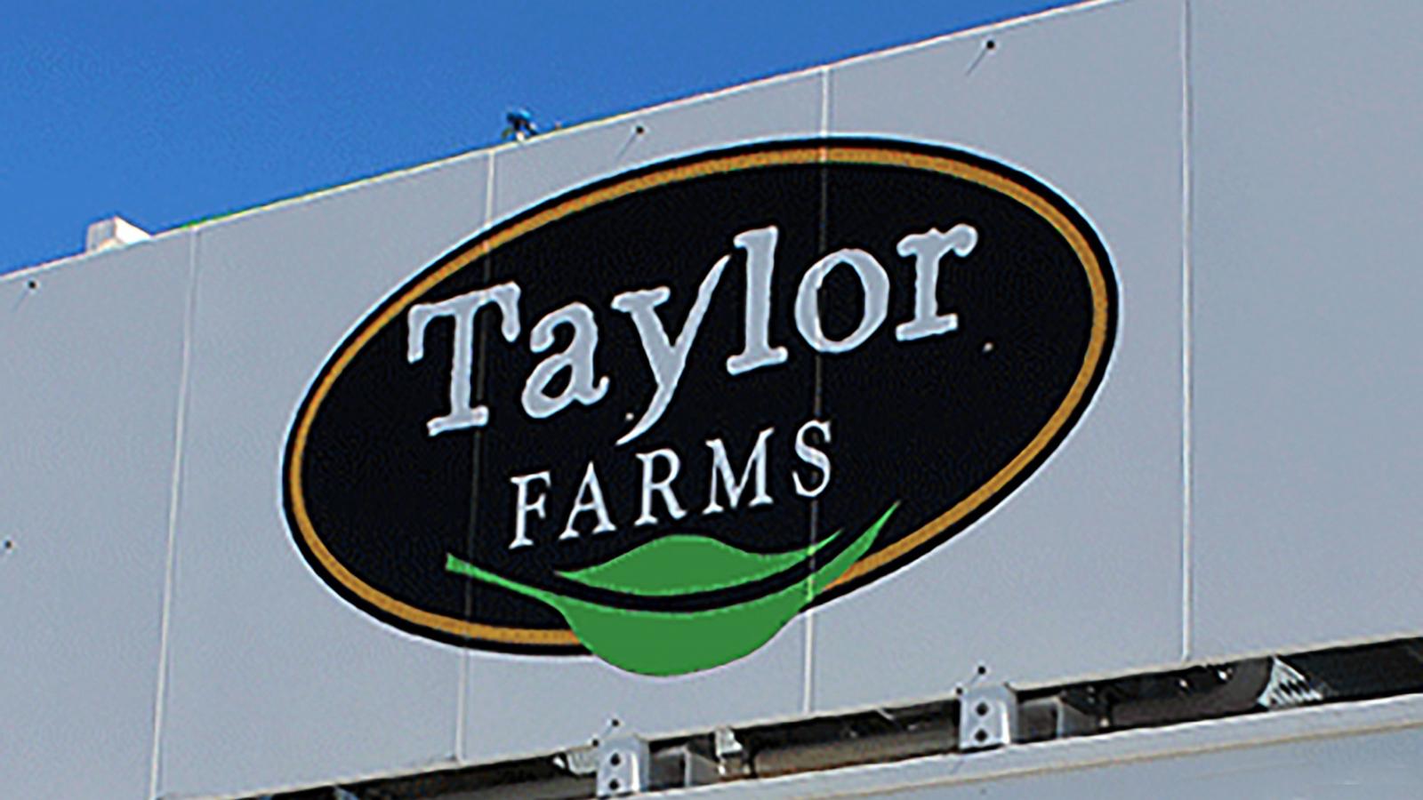 PHOTO: Taylor Farms corporate logo.