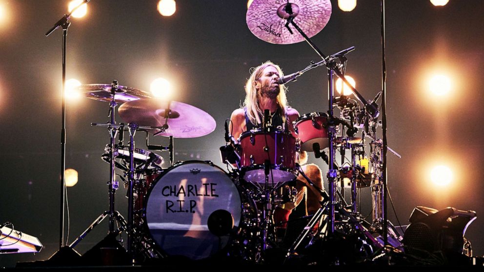 PHOTO: Taylor Hawkins of The Foo Fighters performs onstage during the 2021 MTV Video Music Awards at Barclays Center, Sept. 12, 2021 in Brooklyn, New York.