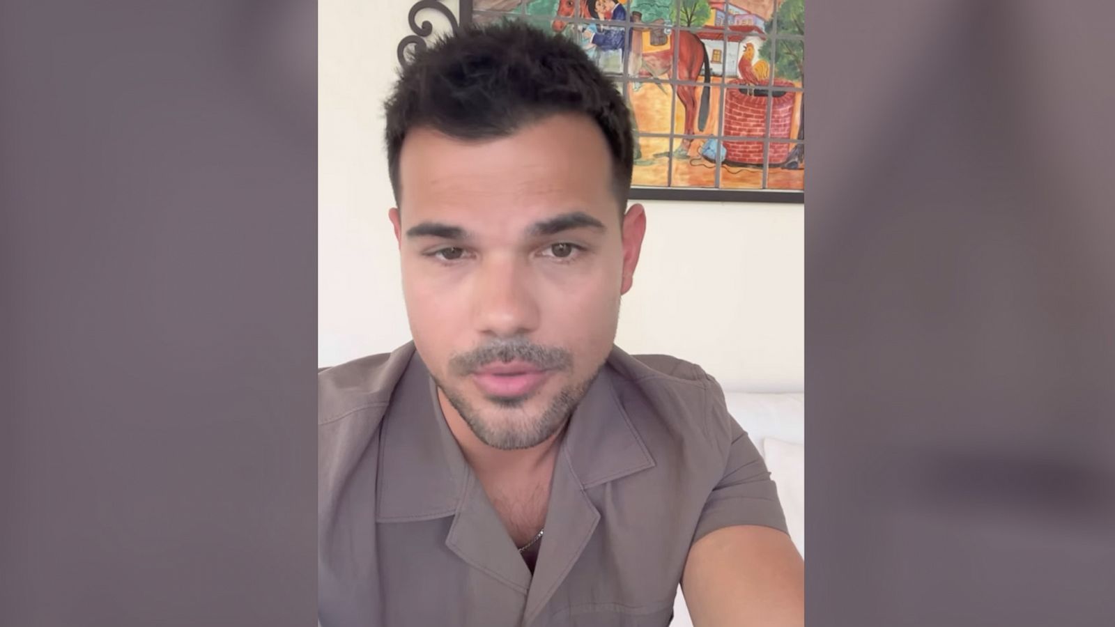 PHOTO: Taylor Lautner discusses mental health in a post made to his Instagram account.