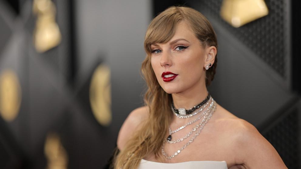 PHOTO: Taylor Swift attends the 66th GRAMMY Awards at Crypto.com Arena, Feb. 4, 2024, in Los Angeles.