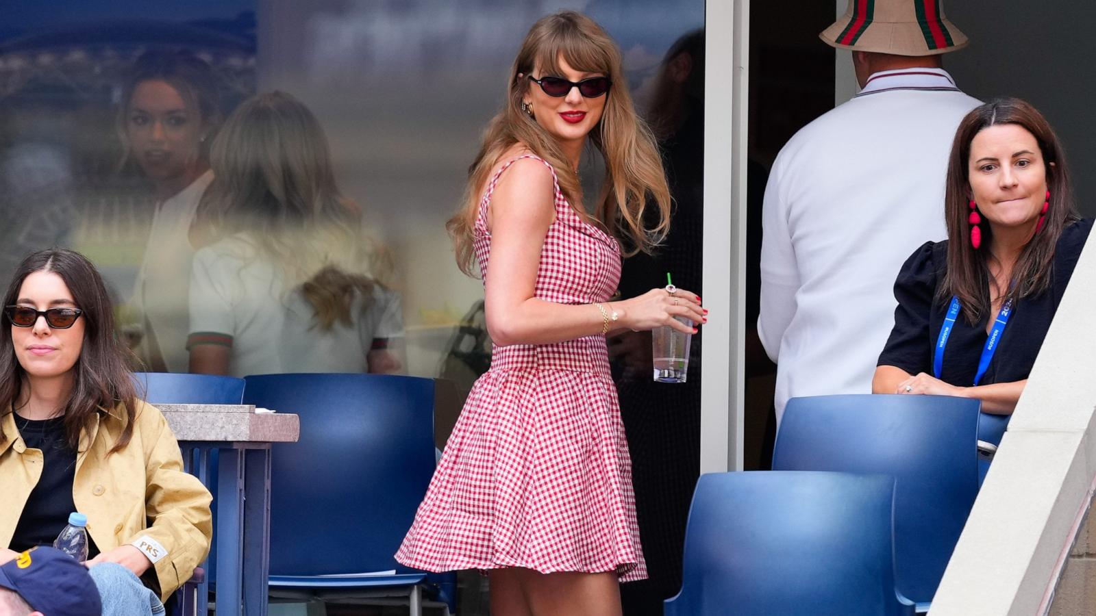 PHOTO: Taylor Swift attends the 2024 men's final at the US Open Tennis Championships, Sept. 8, 2024, in New York City.