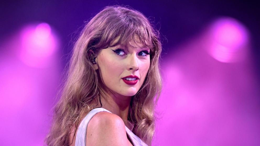 PHOTO: Taylor Swift performs at Wembley Stadium, Aug. 15, 2024 in London, England. 
