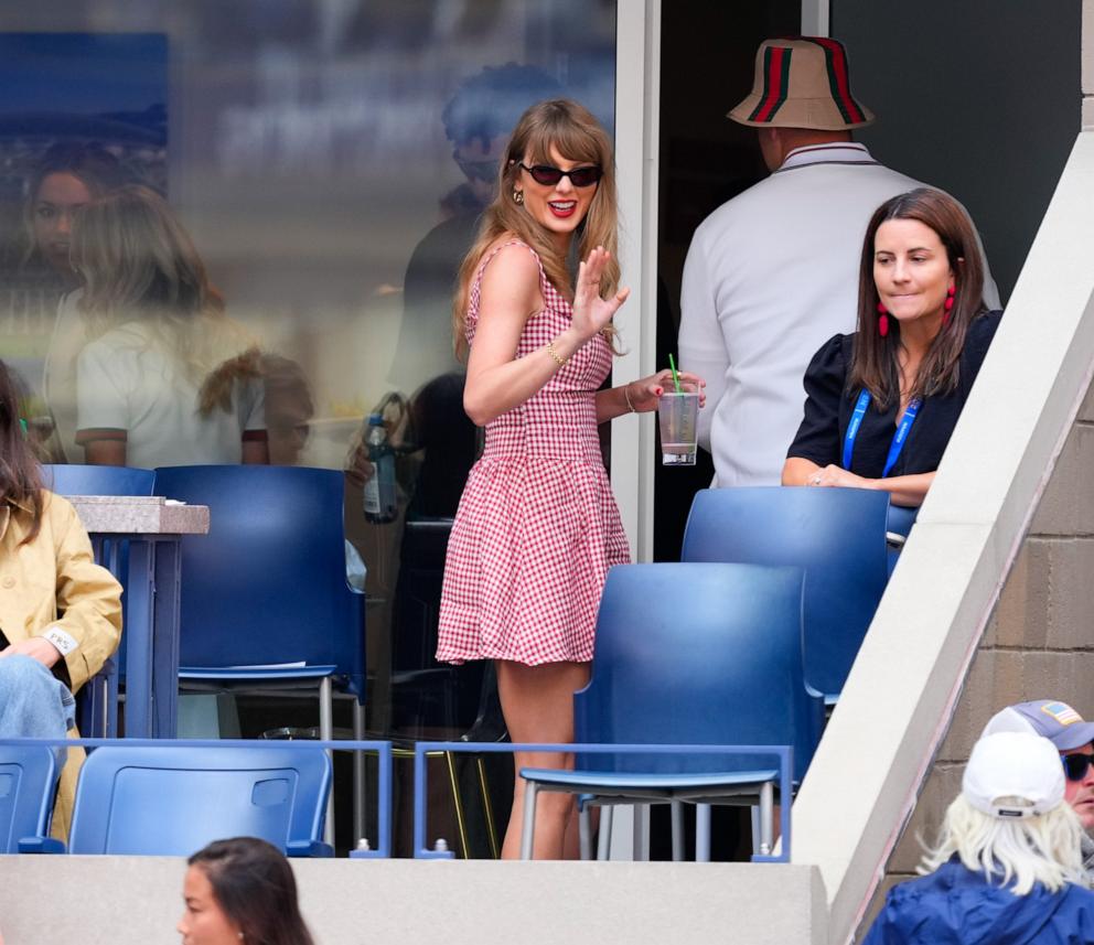 PHOTO: Taylor Swift attends the 2024 men's final at the US Open Tennis Championships, Sept. 8, 2024, in New York City. 