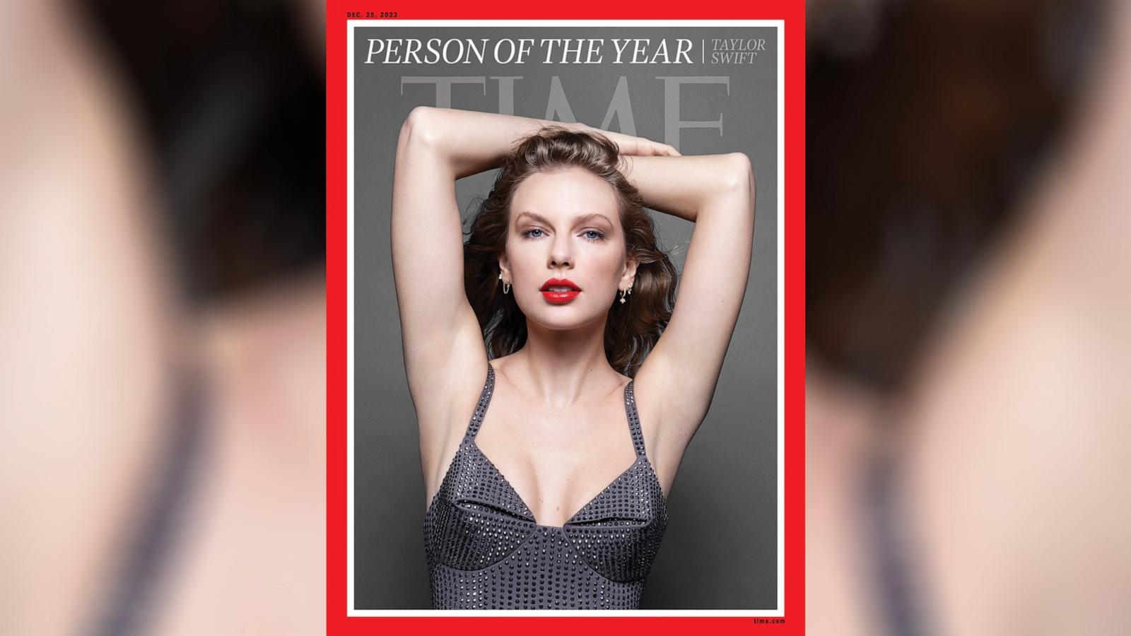 PHOTO: Taylor Swift is featured on the cover of Time Magazine as Time's 2023 Person of the Year.